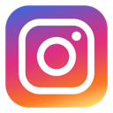 Instagram-Logo mit einer stilisierten Kamera in Weiß auf einem quadratischen Hintergrund, der von einem Farbverlauf in Lila, Pink und Orange umgeben ist.